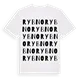 Rybno ordlek t-shirt