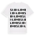 Słomkowo ordlek t-shirt