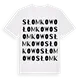 Słomkowo ordlek t-shirt