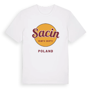 Sacin cirkel t-shirt – ekologisk bomull t-shirt från Pinshirt