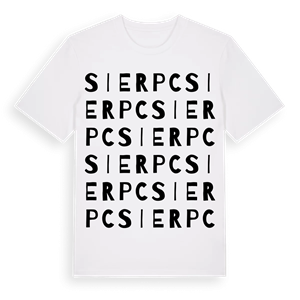 Sierpc ordlek t-shirt – ekologisk bomull t-shirt från Pinshirt