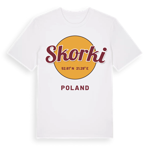 Skorki cirkel t-shirt – ekologisk bomull t-shirt från Pinshirt