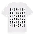 Skorki ordlek t-shirt