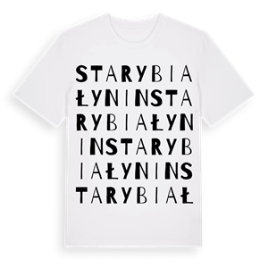 Stary Białynin ordlek t-shirt – ekologisk bomull t-shirt från Pinshirt