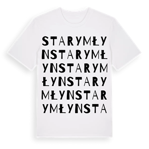 Stary Młyn ordlek t-shirt – ekologisk bomull t-shirt från Pinshirt