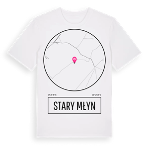 Stary Młyn t-shirt – ekologisk bomull t-shirt från Pinshirt