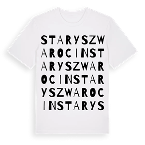 Stary Szwarocin ordlek t-shirt – ekologisk bomull t-shirt från Pinshirt