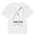 Stary Żylin karta t-shirt