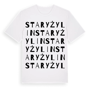 Stary Żylin ordlek t-shirt – ekologisk bomull t-shirt från Pinshirt