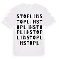 Stoplin ordlek t-shirt