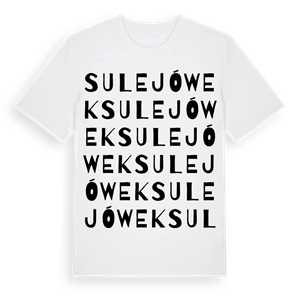 Sulejówek ordlek t-shirt – ekologisk bomull t-shirt från Pinshirt