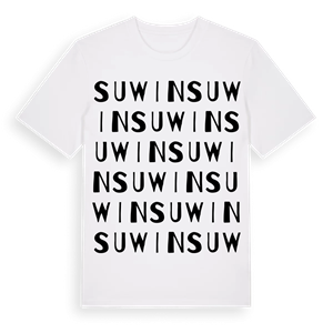 Suwin ordlek t-shirt – ekologisk bomull t-shirt från Pinshirt