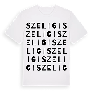 Szeligi ordlek t-shirt – ekologisk bomull t-shirt från Pinshirt