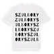 Szulbory ordlek t-shirt