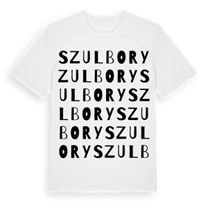 Szulbory ordlek t-shirt – ekologisk bomull t-shirt från Pinshirt