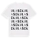 Ulasek ordlek t-shirt