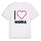 Jag älskar Warka t-shirt stort tryck