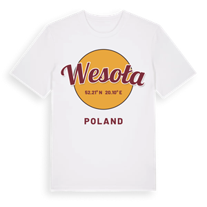 Wesoła cirkel t-shirt – ekologisk bomull t-shirt från Pinshirt