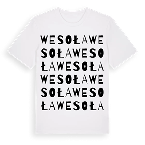 Wesoła ordlek t-shirt – ekologisk bomull t-shirt från Pinshirt