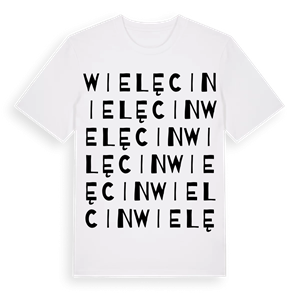 Wielęcin ordlek t-shirt – ekologisk bomull t-shirt från Pinshirt