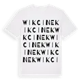 Wikcinek ordlek t-shirt