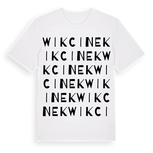 Wikcinek ordlek t-shirt – ekologisk bomull t-shirt från Pinshirt