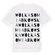 Wólka Somiankowska ordlek t-shirt