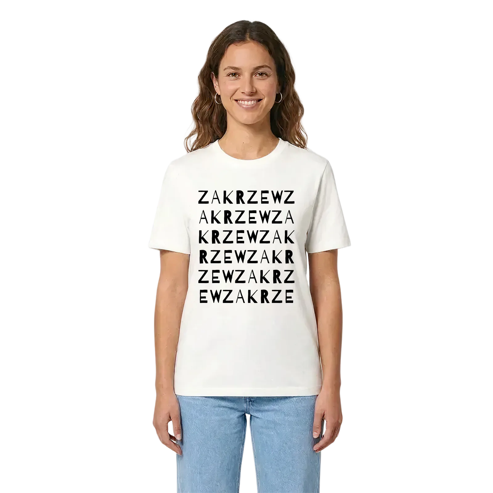 Zakrzew ordlek t-shirt – White, i miljö