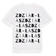 Zdziar-Las ordlek t-shirt