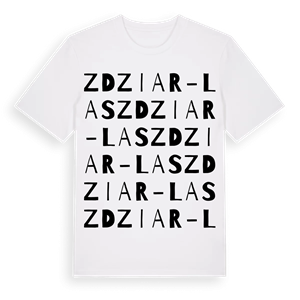 Zdziar-Las ordlek t-shirt – ekologisk bomull t-shirt från Pinshirt