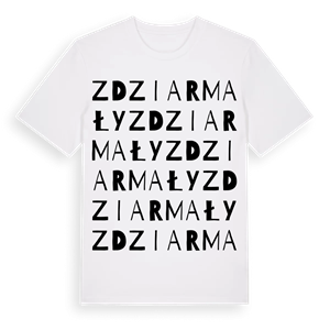 Zdziar Mały ordlek t-shirt – ekologisk bomull t-shirt från Pinshirt