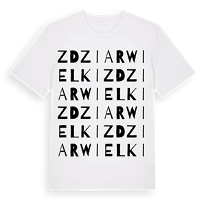 Zdziar Wielki ordlek t-shirt – ekologisk bomull t-shirt från Pinshirt