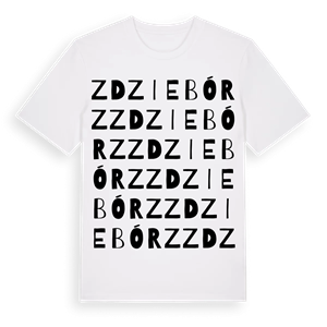 Zdziebórz ordlek t-shirt – ekologisk bomull t-shirt från Pinshirt