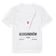 Aleksandrów karta t-shirt