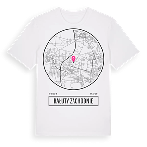 Bałuty Zachodnie t-shirt – ekologisk bomull t-shirt från Pinshirt