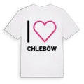 Jag älskar Chlebów t-shirt stort tryck