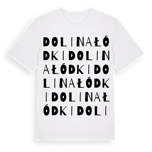 Dolina Łódki ordlek t-shirt – ekologisk bomull t-shirt från Pinshirt