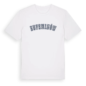 Eufeminów college t-shirt – ekologisk bomull t-shirt från Pinshirt