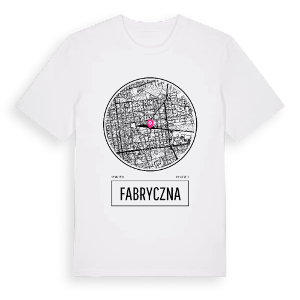 Fabryczna t-shirt – ekologisk bomull t-shirt från Pinshirt