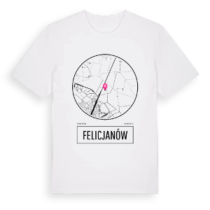Felicjanów t-shirt – ekologisk bomull t-shirt från Pinshirt