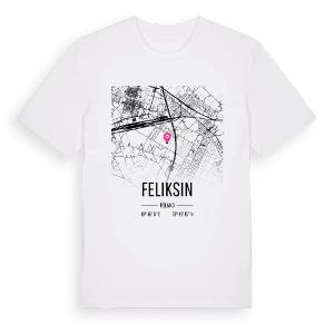 Feliksin karta t-shirt – ekologisk bomull t-shirt från Pinshirt