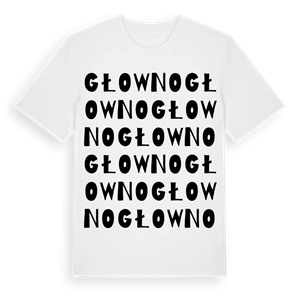 Głowno ordlek t-shirt – ekologisk bomull t-shirt från Pinshirt