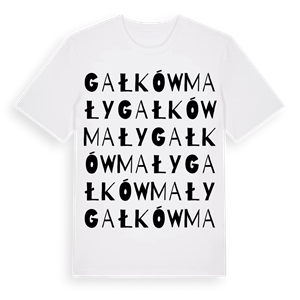 Gałków Mały ordlek t-shirt – ekologisk bomull t-shirt från Pinshirt