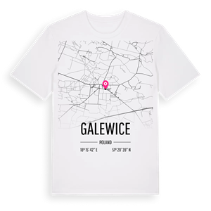 Galewice karta t-shirt – ekologisk bomull t-shirt från Pinshirt