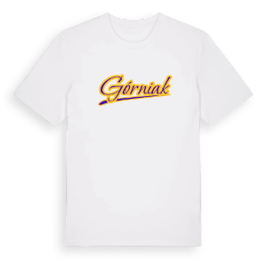 Górniak baseball t-shirt – ekologisk bomull t-shirt från Pinshirt