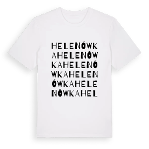 Helenówka ordlek t-shirt – ekologisk bomull t-shirt från Pinshirt