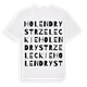 Holendry Strzeleckie ordlek t-shirt