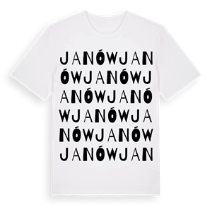 Janów ordlek t-shirt – ekologisk bomull t-shirt från Pinshirt