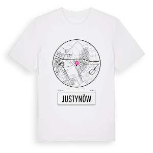 Justynów t-shirt – ekologisk bomull t-shirt från Pinshirt