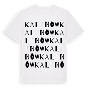 Kalinów ordlek t-shirt – ekologisk bomull t-shirt från Pinshirt